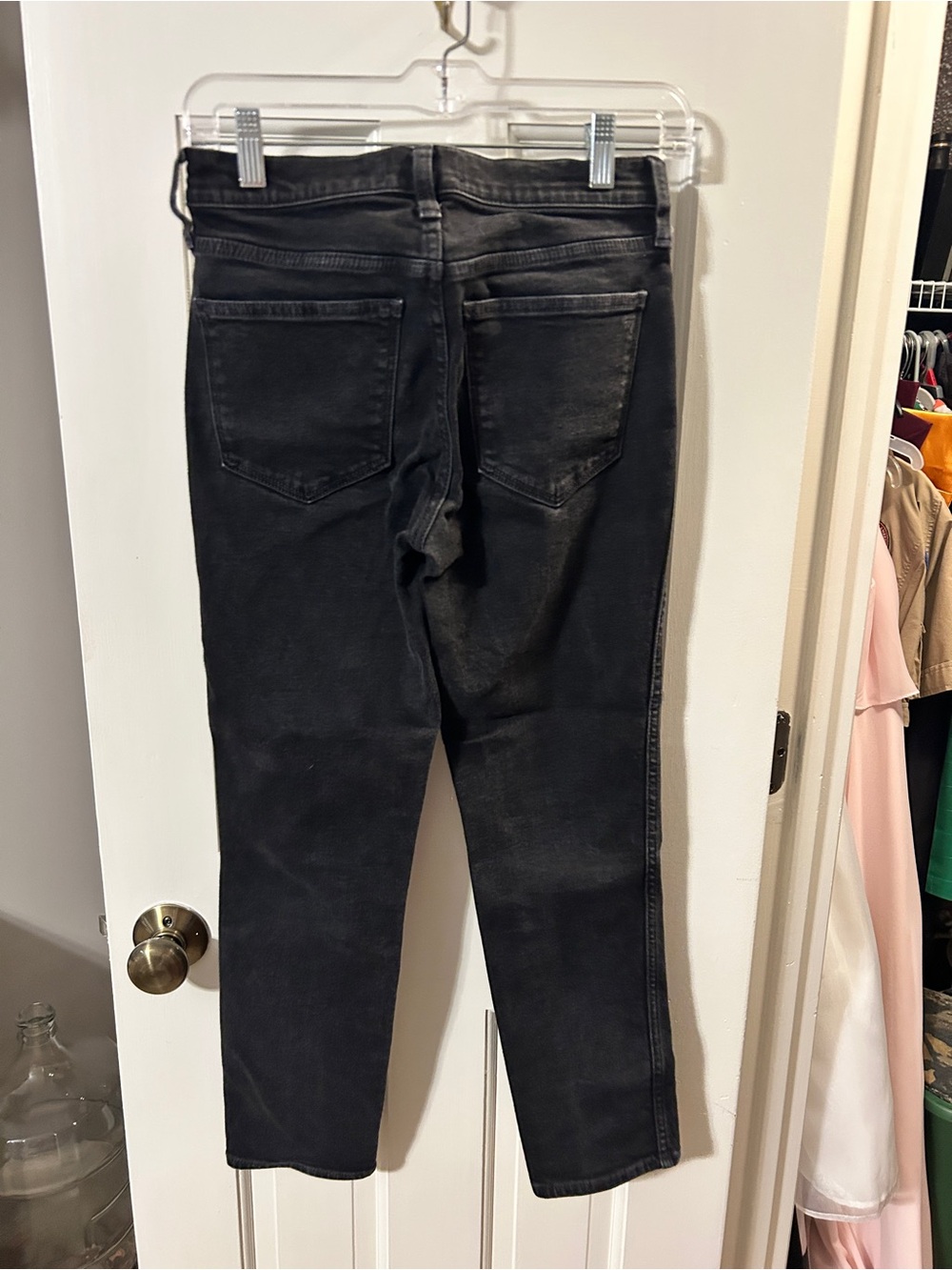 Madewell Black Stove Pipe Jeans - Picture 2 of 2